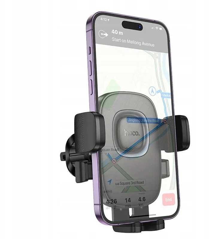 Car phone holder Hoco air vent H75 juodas