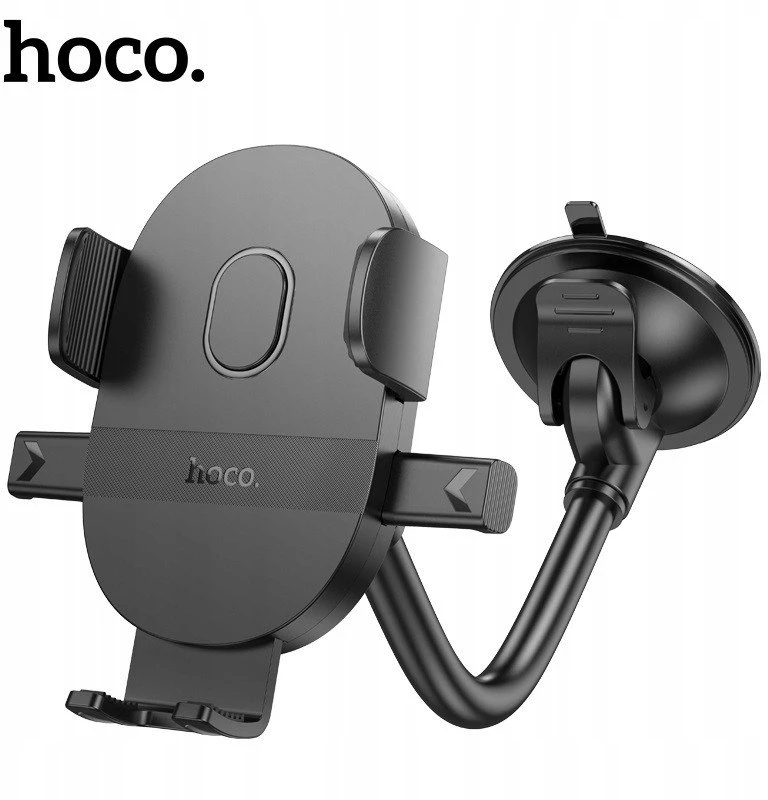 Automobilinis telefono laikiklis Hoco H20 (windshield) juodas