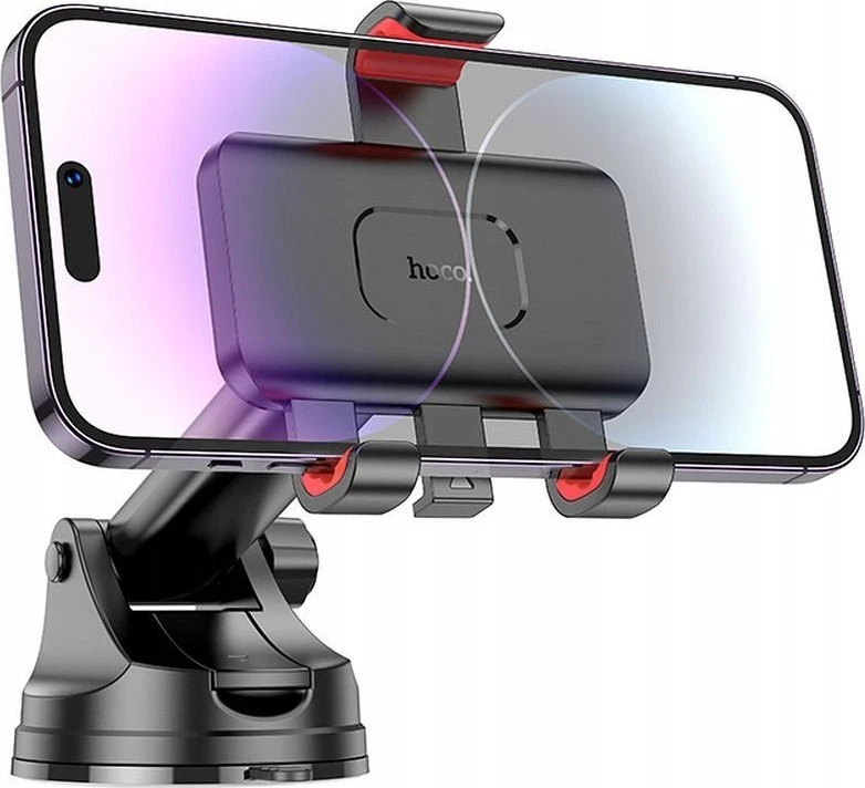 Automobilinis telefono laikiklis Hoco H22 (dashboard/windshield) juodas