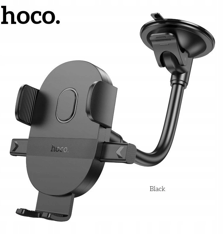 Automobilinis telefono laikiklis Hoco H20 (windshield) juodas