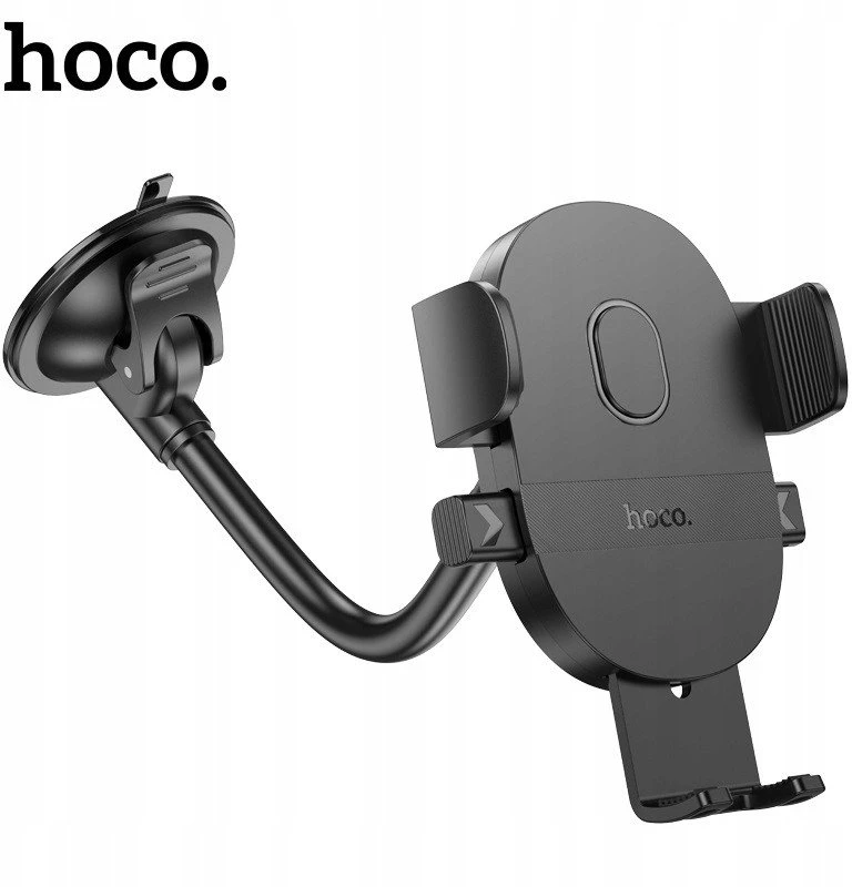 Automobilinis telefono laikiklis Hoco H20 (windshield) juodas