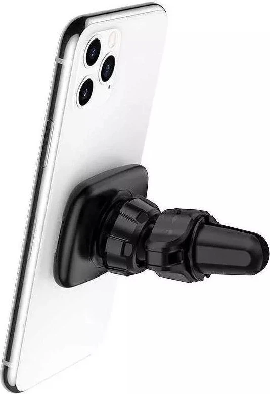Automobilinis universalus telefono laikiklis Hoco CA65 Sagittarius tvirtinamas ant ventiliacijos grotelių, magnetinis, juodas