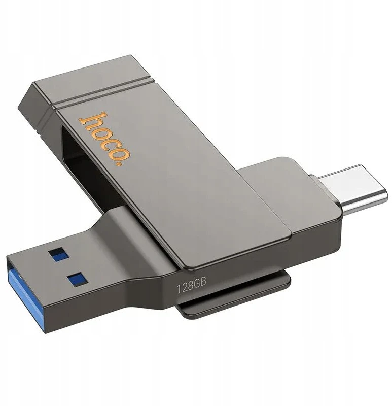 HOCO atmintukas USB A + USB C UD15 128GB USB3.2