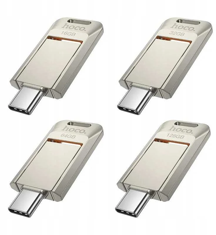 HOCO atmintukas USB A + USB C UD17 16GB USB3.0