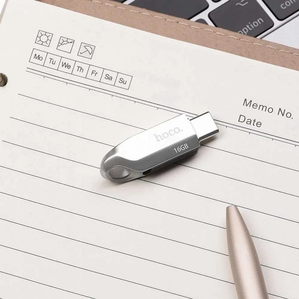 HOCO atmintukas USB A + USB C UD8 16GB USB3.0