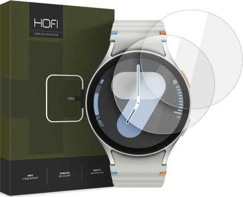 Apsauginis stiklas Samsung Galaxy Watch 4 / 5 / 6 / 7 / FE (44mm) Hofi Glass Pro+ 2-pack Clear