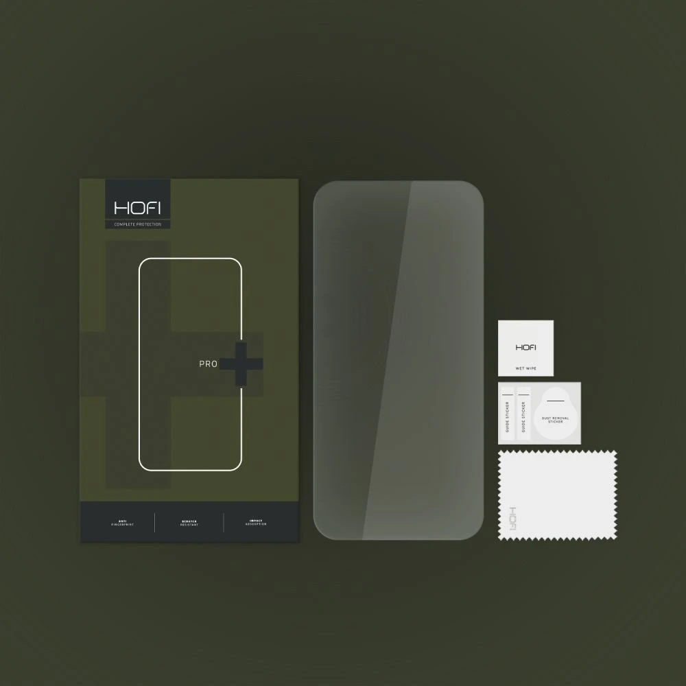 Apsauginis stiklas Apple iPhone 16 Pro Max HOFI Glass Pro+ 2-pack Clear