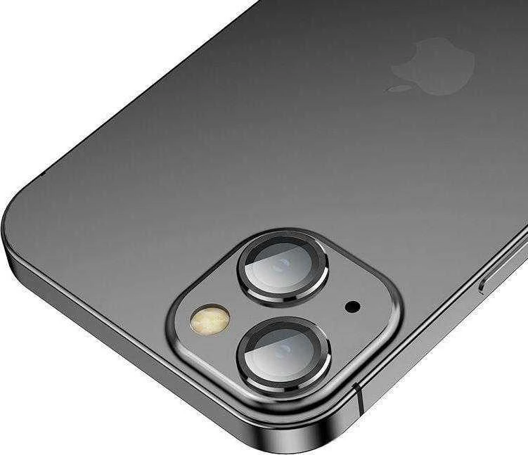 Kameros apsauga Apple iPhone 13 Mini / 13 Hofi CamRing Pro+ juodos spalvos