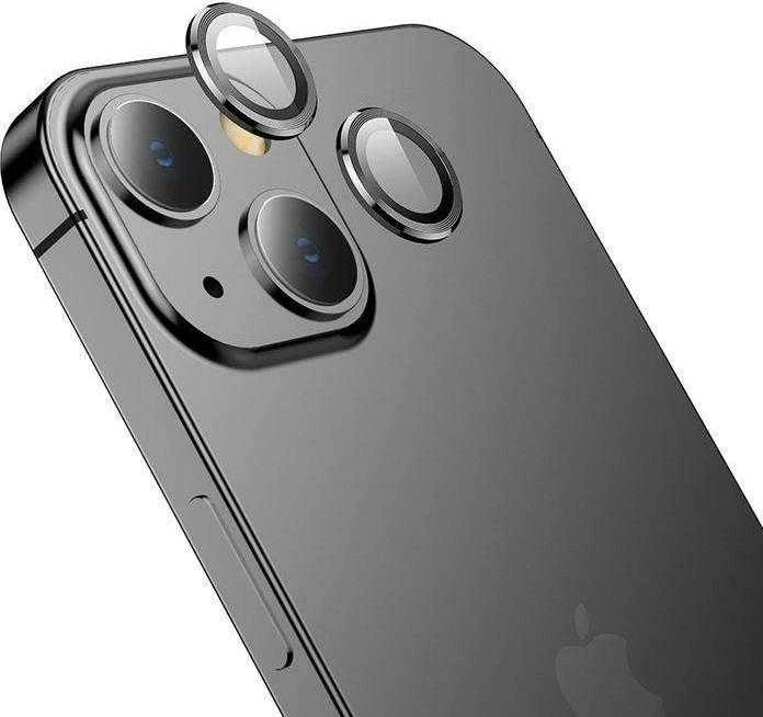 Kameros apsauga Apple iPhone 13 Mini / 13 Hofi CamRing Pro+ juodos spalvos