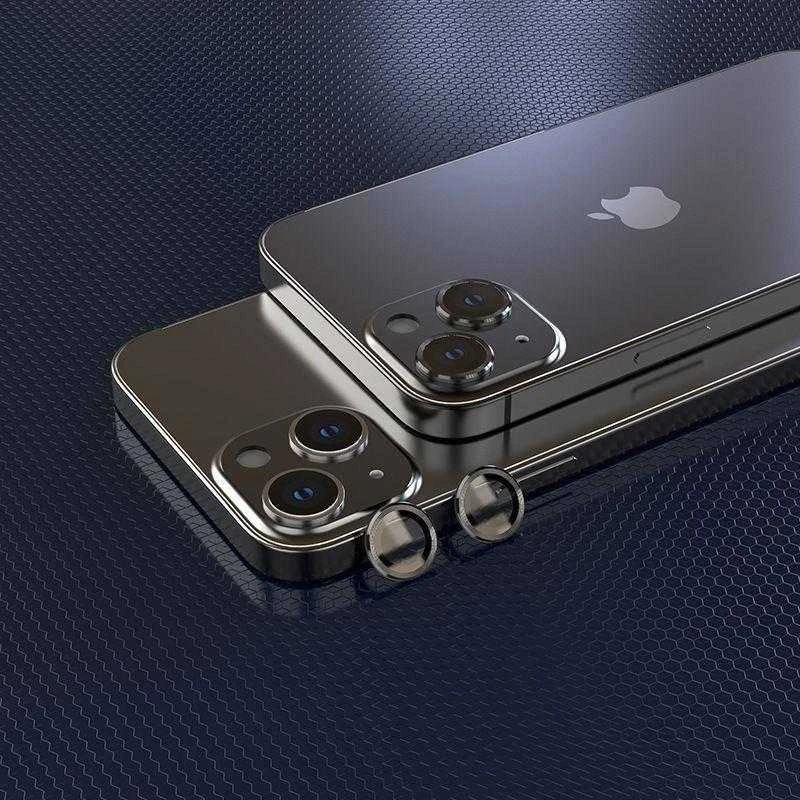 Kameros apsauga Apple iPhone 13 Mini / 13 Hofi CamRing Pro+ juodos spalvos
