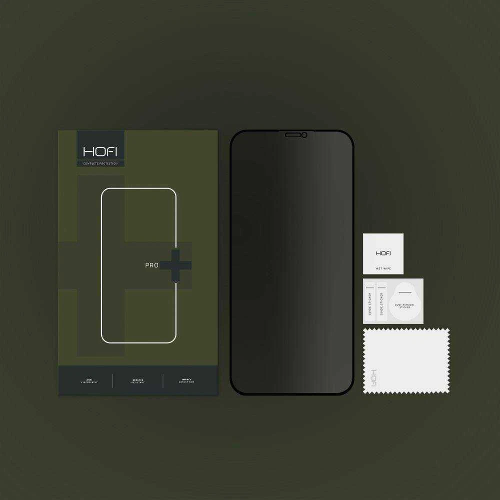 Apsauginis stiklas Apple iPhone 11 / XR Hofi Anti Spy Glass Pro+ Privacy