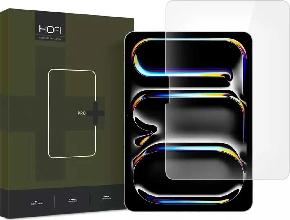 Apsauginis stiklas planšetei iPad Air 13.0 / iPad Pro 12.9 (7GEN) HOFI Glass Pro+ Clear