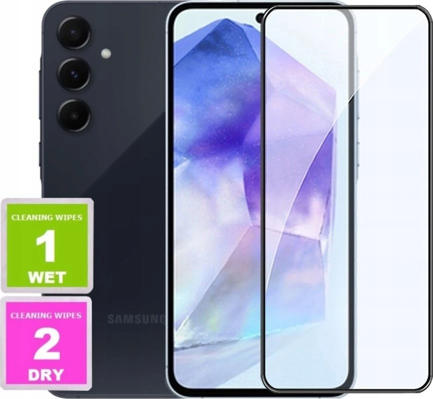 OG Premium Glass - skirtas Samsung Galaxy A35 / A55 juodas