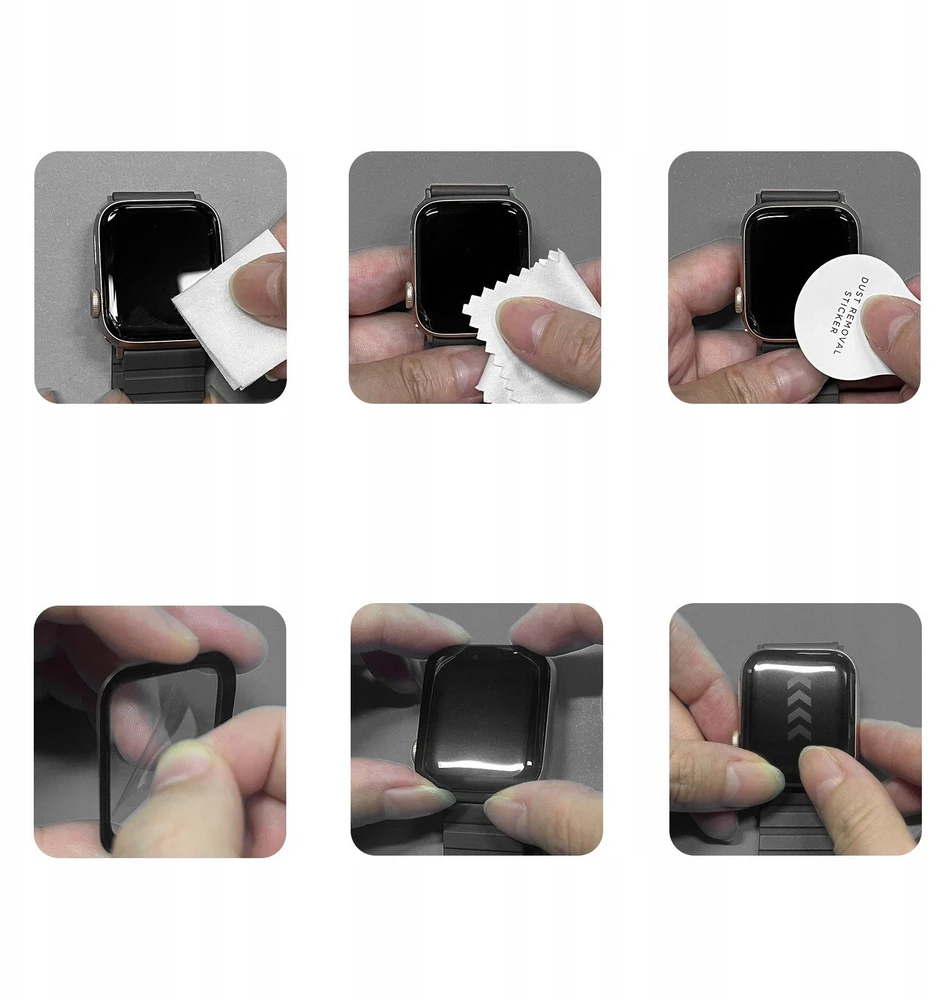 „Tech-Protect Glass Flex+ 2“ hibridinis stiklas, skirtas „Huawei Watch GT Runner 2“ - Juodas
