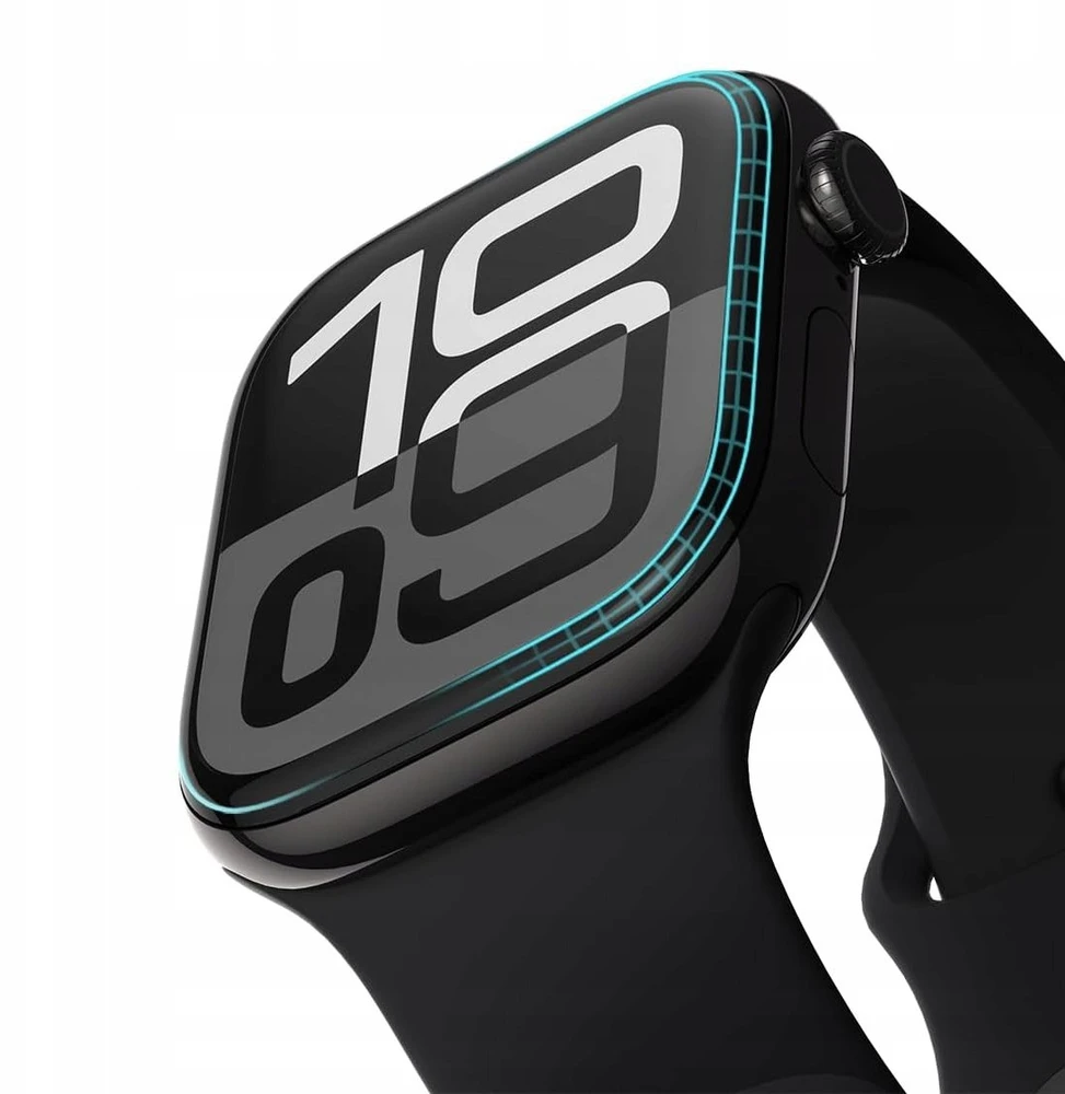 „Tech-Protect Glass Flex+ 2“ hibridinis stiklas, skirtas „Huawei Watch GT Runner 2“ - Juodas