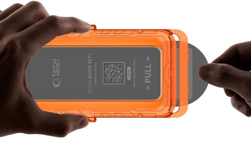 Tech-Protect Quick Set Spy+ 2 vnt. privatumo stiklas iPhone 18 Pro