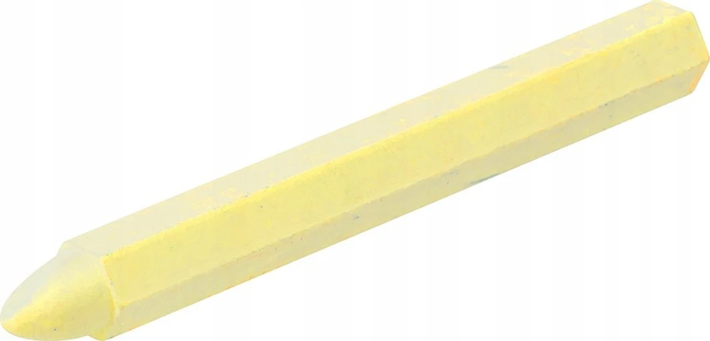 GTV Geltonos spalvos techninė kreida, 120 mm, 12 vnt.
