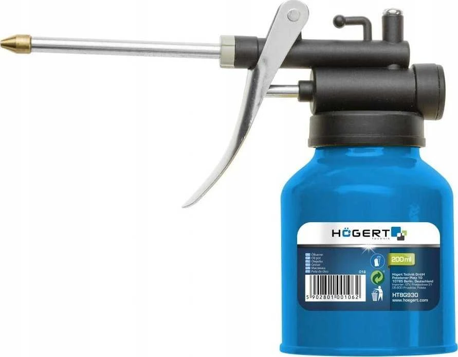 Hogert Technik Metalinė slėginė alyvos skardinė 200 ml