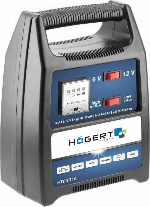 Įkroviklis Hogert HT8G614; 6/12 V