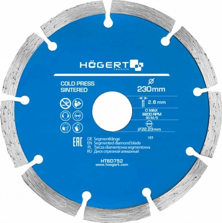 Hogert Technik Deimantinis segmentinis pjūklas 230