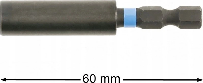 GTV Magnetinis 1/4 šešiakampio antgalių laikiklis 60 mm
