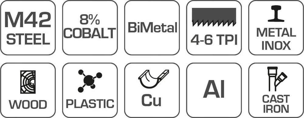 Hogert Technik Bimetalinis 67 mm skylių pjūklas, plienas M42