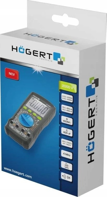 Multimetras Hogert HT1E606