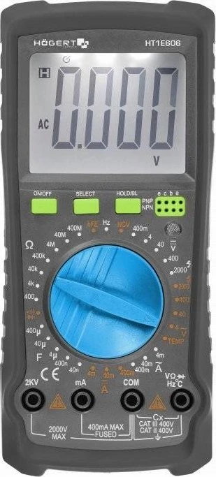 Multimetras Hogert HT1E606