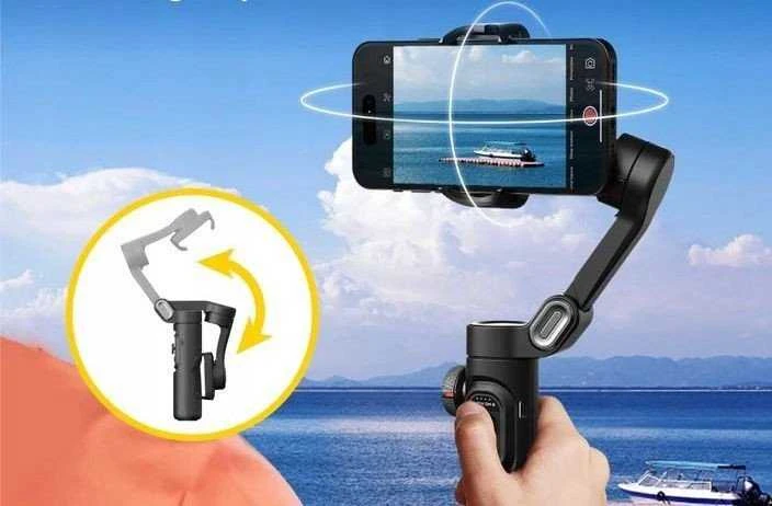 AOCHUAN XE Gimbal with AI Sensor (Juodas)