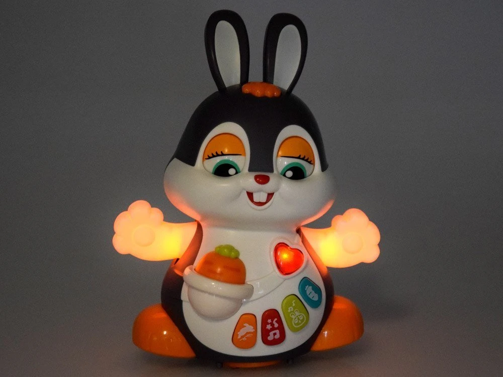 Hola Interaktyvus Šokių Bunnyt ropojantis žaislas vaikams ZA5071