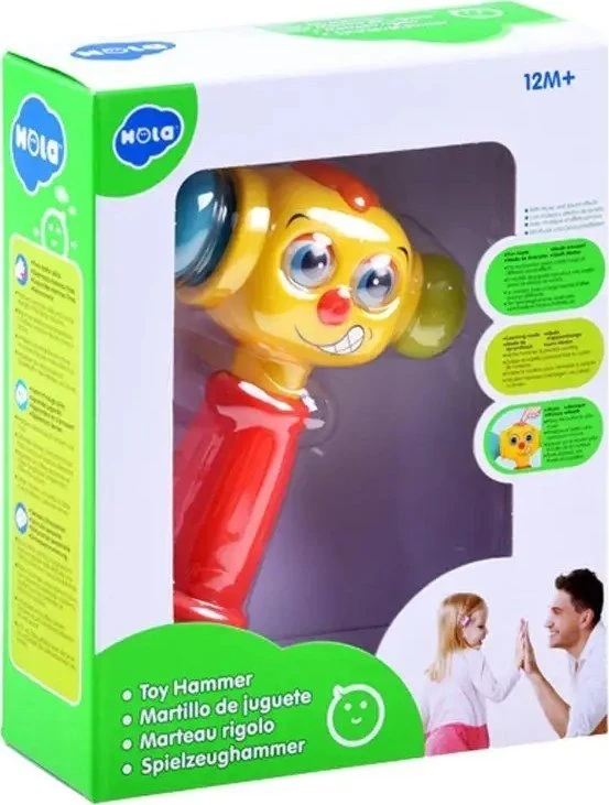 Jokomisiada Linksmas interaktyvus žaislas, plaktukas