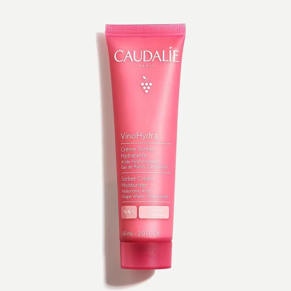 Caudalie VinoHydra Moisturizing Sorbet Kreminis drėkinamasis gelinis kremas jautriai odai, 60 ml