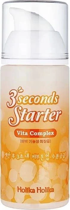 Holika 3 Seconds Starter Vita Complex drėkinamasis pradinis serumas su vitaminų kompleksu 150 ml