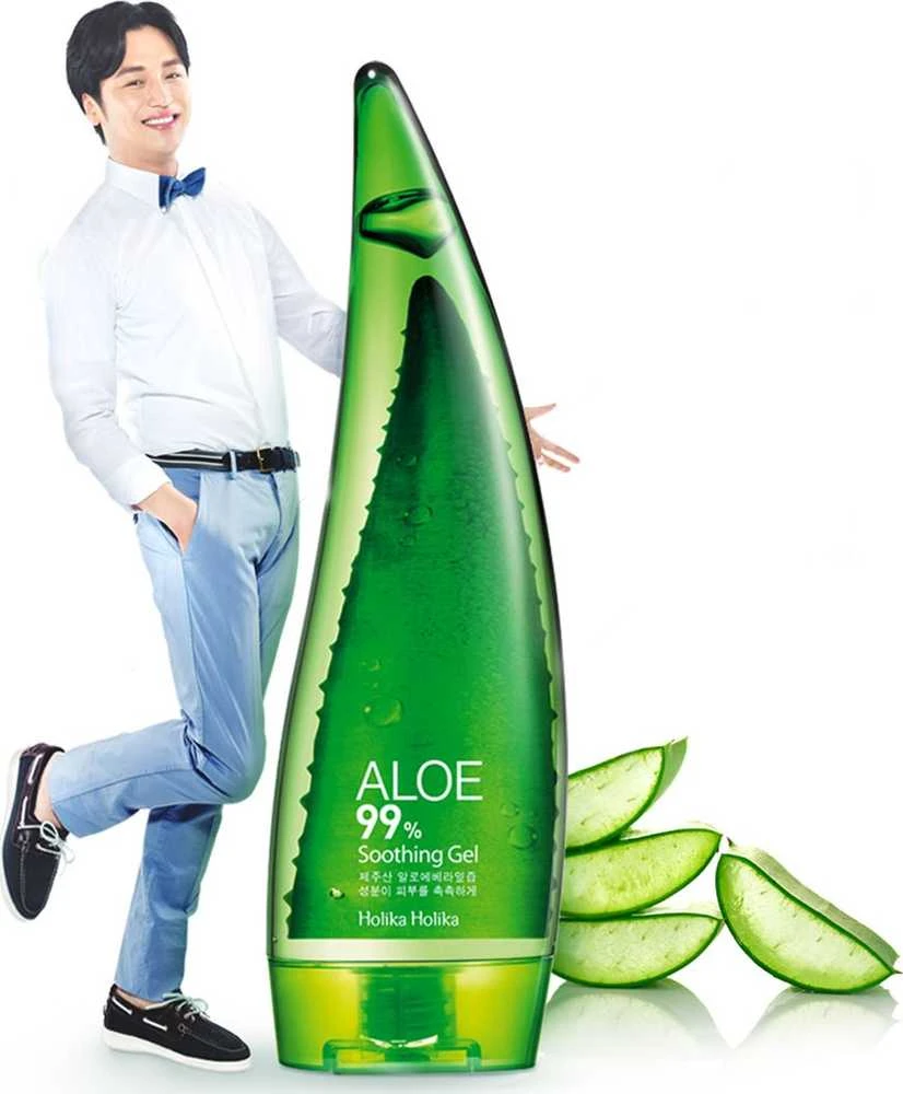 Holika Holika Aloe Aloes 99% raminamoji medžiaga Gelio alavijo gelis 250ml