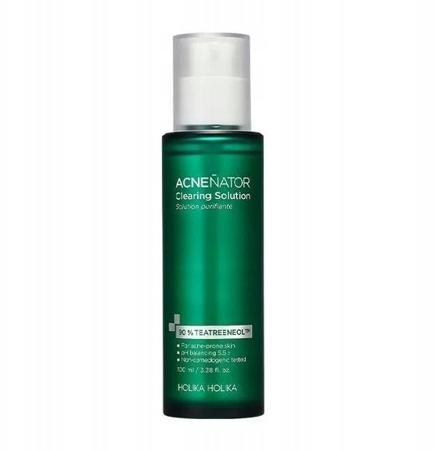 Holika Valomasis ir raminamasis vanduo riebiai ir probleminei odai Acnenator (valantis tirpalas) 100 ml
