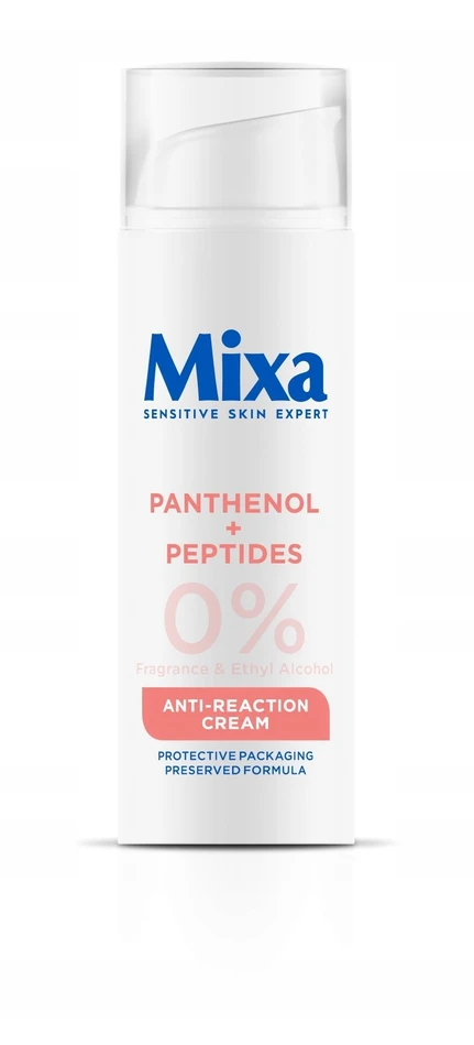 Mixa Anti Reaction Kreminis veido kremas, 50 ml