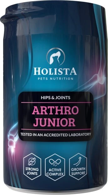 HOLISTA Arthro Junior – papildai šunims ir katėms – 200g