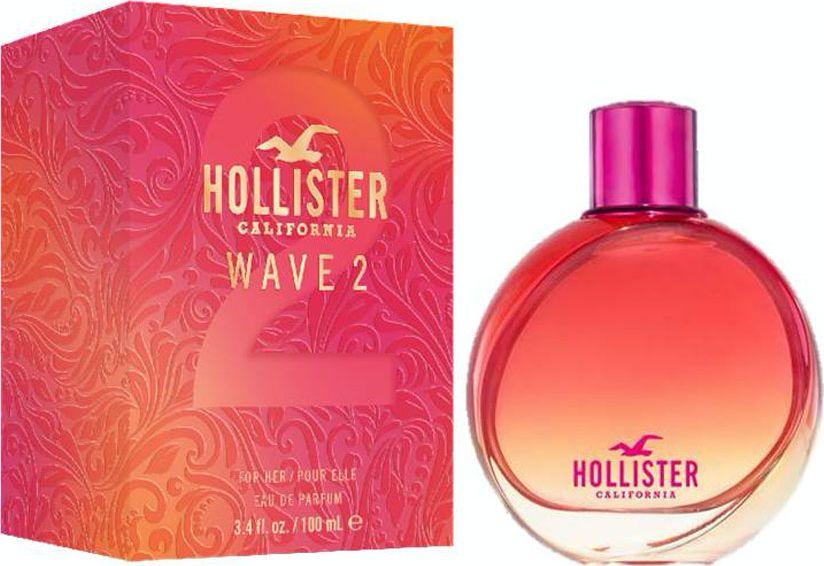 Hollister Wave 2 EDP parfumuotas vanduo moterims, 100 ml