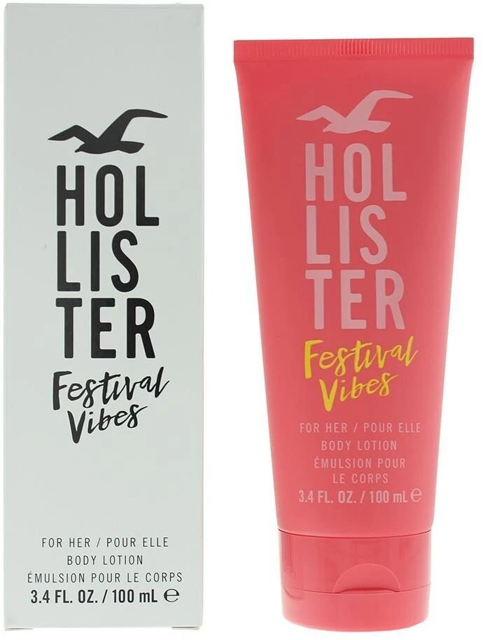 Hollister Festival Vibes Hydrating Daily Losjonas kūnui, 100 ml
