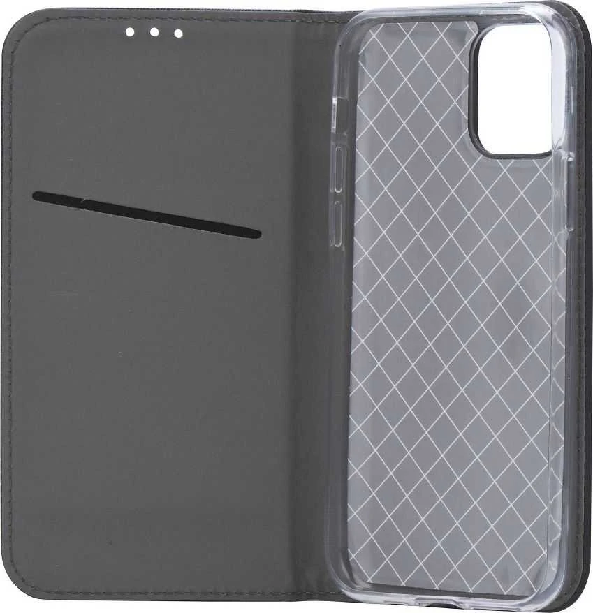 Dėklas Oem SMART CASE Book skirtas Xiaomi Redmi Note 9T 5G juodos spalvos