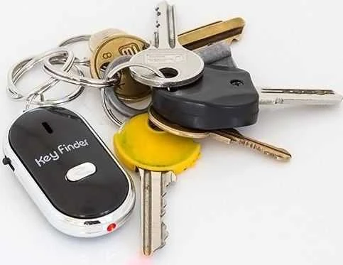 Ag411A Raktų pakabukas Keyfinder juodas