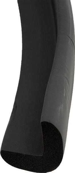 Apsauginė juosta baldų kampams AG444B, juoda, 2 m