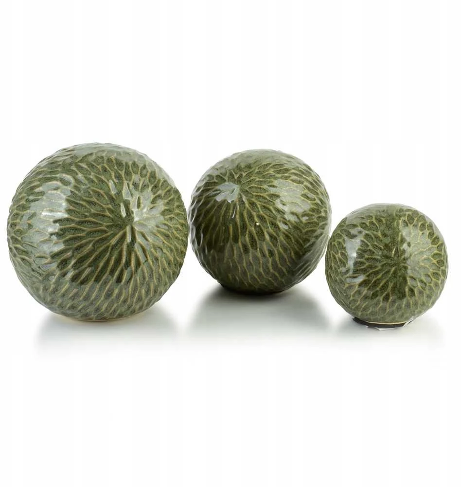 Mondex Since 1986R Home Decor SAGGIO PATTERN Dekoratyvinis rutulys 8,5x8,5x8,5 cm