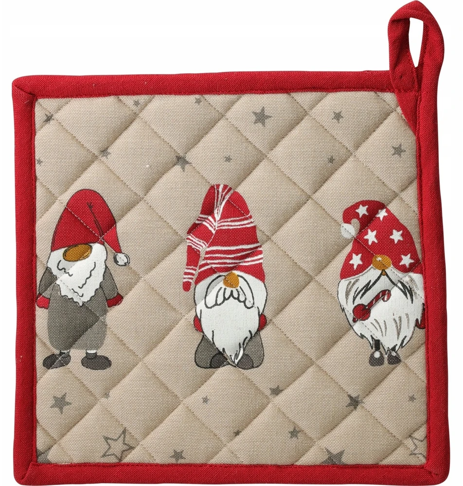 Home Styling Collection Cotton virtuvinė puodkė su nykštuko motyvu, 20 × 20 cm