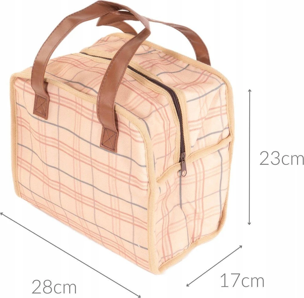 Home Styling Collection Medvilninis termo maišelis, 11 l