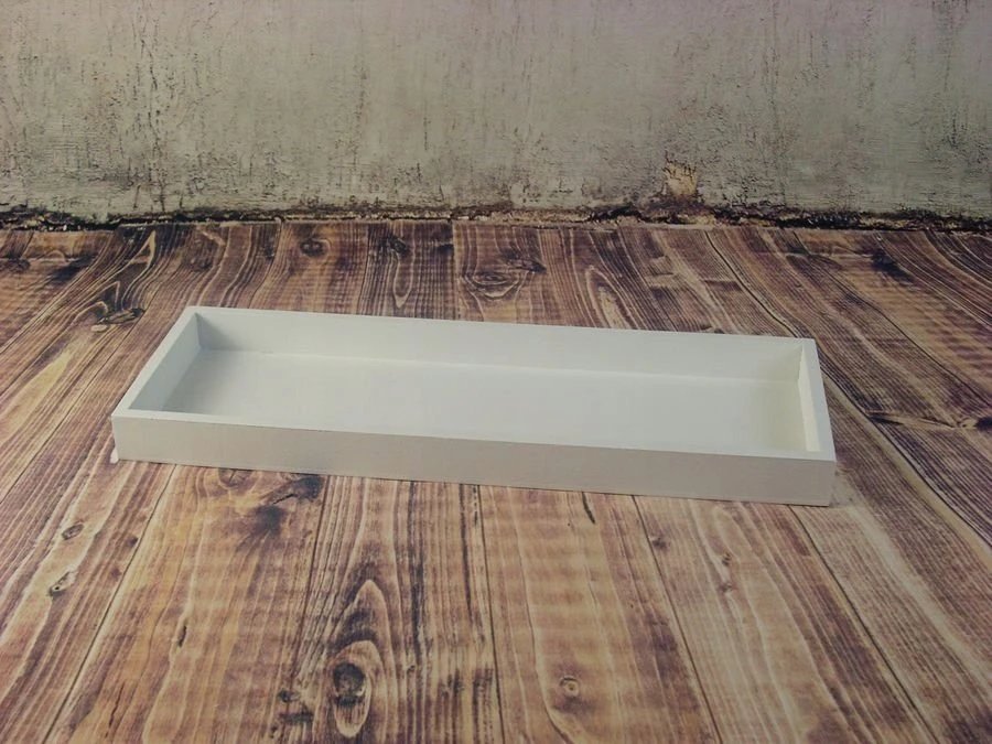 Home Styling Collection Dekoratyvinis padėklas, medinis, 14 x 40 cm,