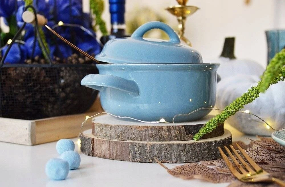 Home Styling Collection PIECES NATŪRALIŲ medinių plokščių pagalvėlės, rinkinyje 4 vnt