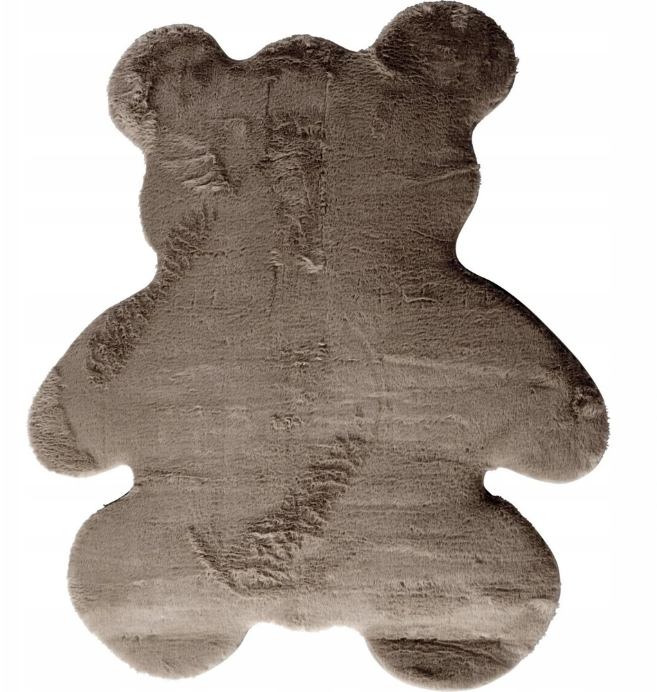 Home Styling Collection Bear Vaikiškas kilimėlis meškiukas iš dirbtinio kailio BJÖRN, 100 x 85 cm