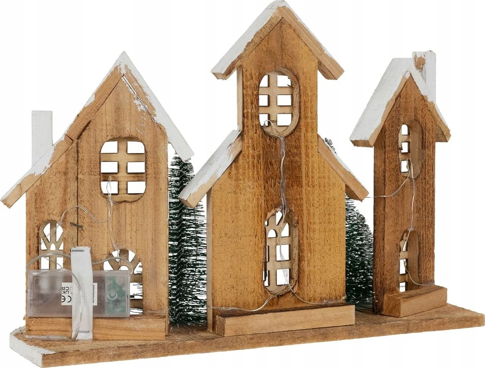 Home Styling Collection Figūrėlė iš eglės su LED nameliais, 38 x 27 cm