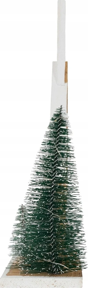 Home Styling Collection Figūrėlė pagaminta iš eglės su LED nameliu, 34 cm